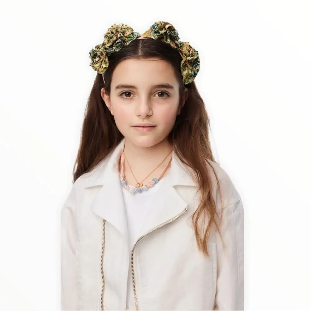 ZARA Kids | Ecru | FLORAL HEADBAND
